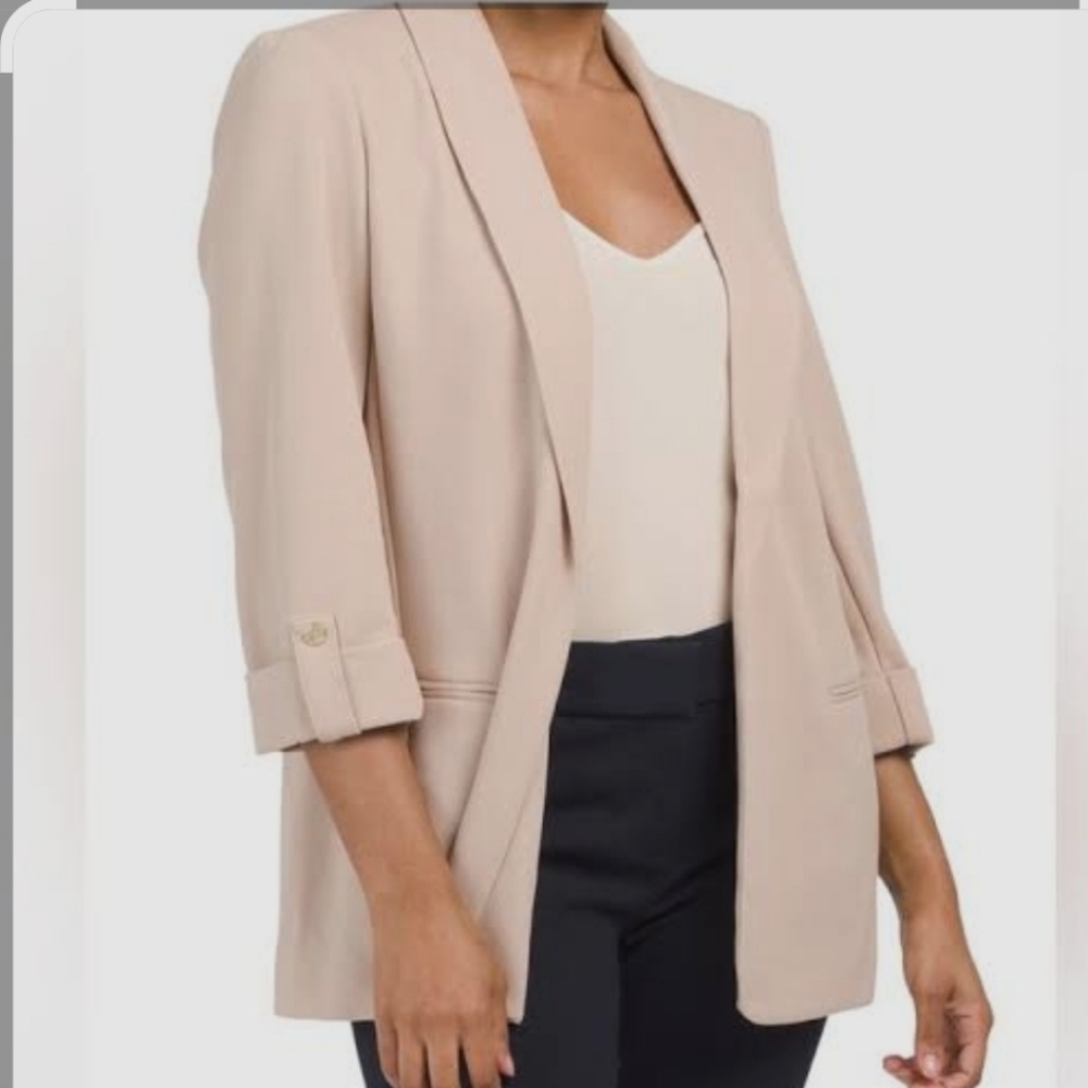 Anne Klein Light Beige Blazer